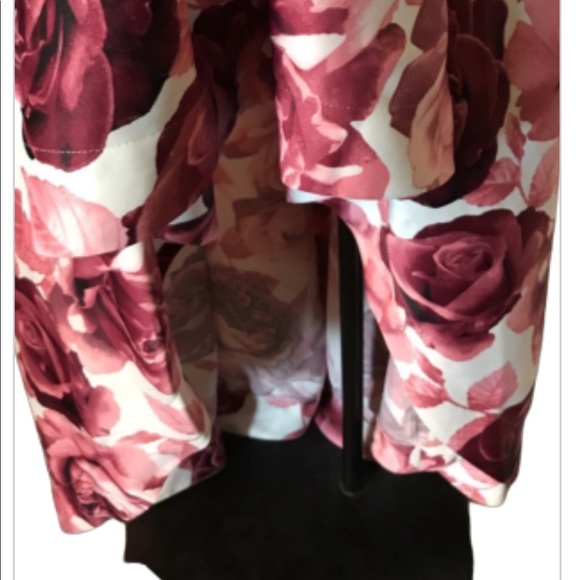 Speechless Strapless Floral Print Dress✨Size 3 - Picture 5 of 6